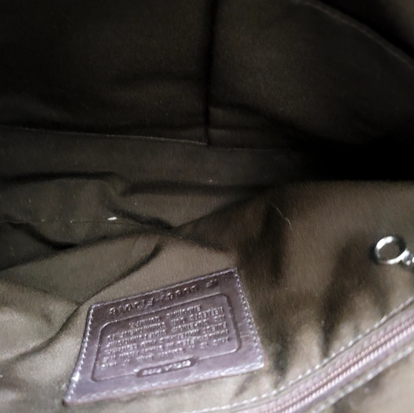 Coach Y2K SOHO Signatute C Pink Brown Leather - Picture 7 of 8